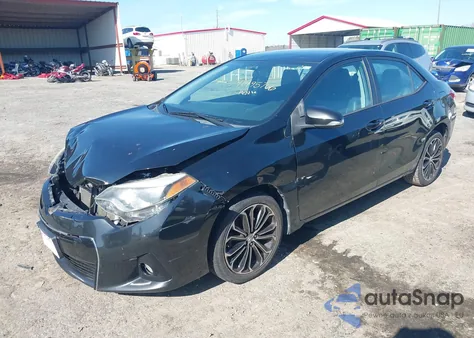 2015 Toyota Corolla S Plus z USA, uszkodzony, nr VIN 2T1BURHEXFC413284